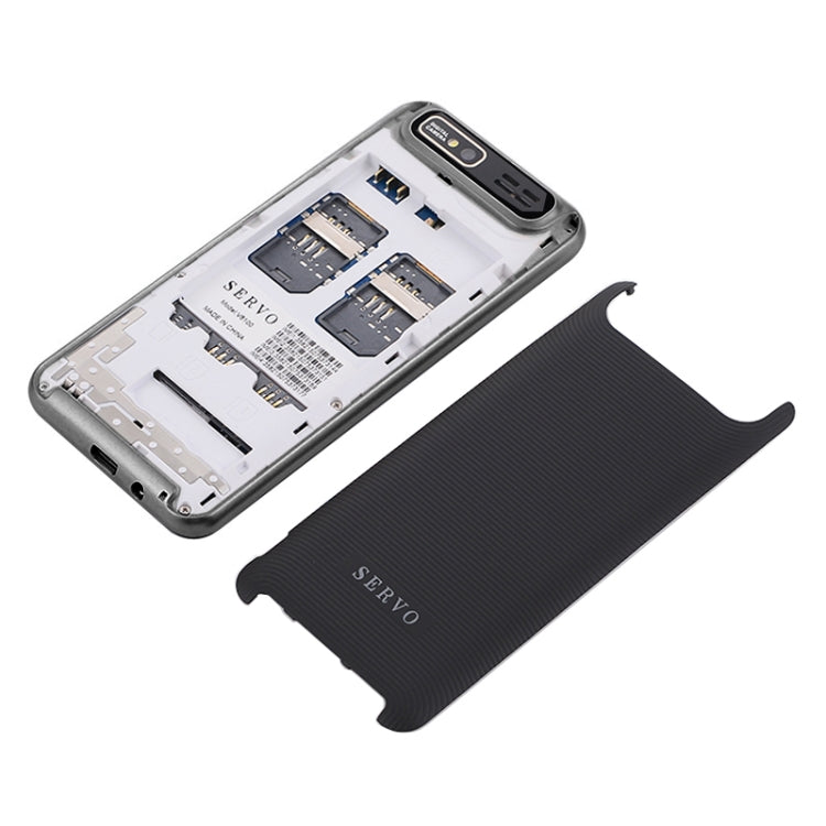 SERVO V8100 Card Mobile Phone, 2.8 inch, SC6531CA,  21 Keys, Support Bluetooth, FM, MP3, GSM, Russian Keyboard