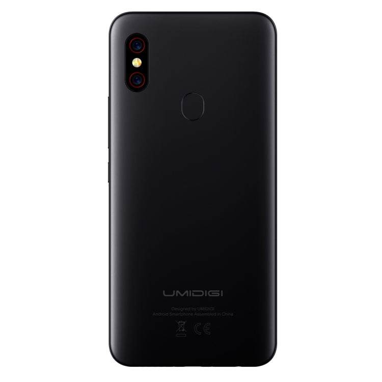 [HK Warehouse] UMIDIGI F1 Play, 6GB+64GB, 48MP Dual Back Cameras, 5150mAh Battery, Face ID & Fingerprint Identification, 6.3 inch Full Screen Android 9.0 MTK Helio P60 Octa Core up to 2.0GHz, Network: 4G, OTG, NFC, Dual SIM