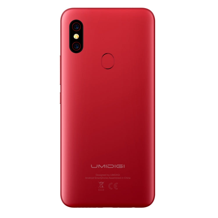 [HK Warehouse] UMIDIGI F1 Play, 6GB+64GB, 48MP Dual Back Cameras, 5150mAh Battery, Face ID & Fingerprint Identification, 6.3 inch Full Screen Android 9.0 MTK Helio P60 Octa Core up to 2.0GHz, Network: 4G, OTG, NFC, Dual SIM