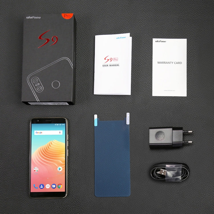 [HK Warehouse] Ulefone S9 Pro,  2GB+16GB, Dual Back Cameras,  Face ID & Fingerprint Identification, 5.5 inch Android 8.1 MTK6739 Quad-core 64-bit up to 1.3GHz, Network: 4G, Dual SIM(Black)