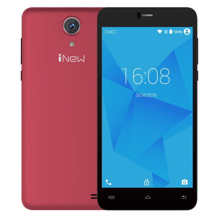 iNew U8W, 1GB+8GB, 5.5 inch 2.5D Android 5.1 MTK6580 Quad Core 1.3GHz, Network: 3G, GPS