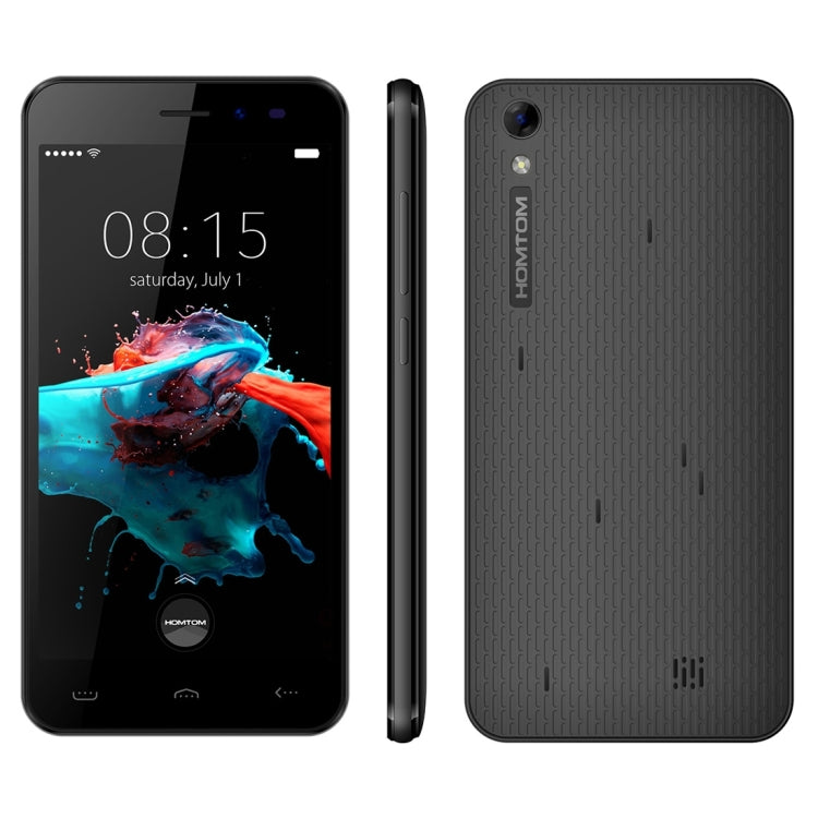 [HK Warehouse] HOMTOM HT16, 1GB+8GB, 5.0 inch Android 6.0 MTK6580 Quad Core up to 1.3GHz, Network: 3G