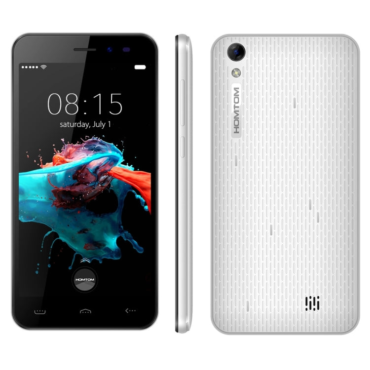 [HK Warehouse] HOMTOM HT16, 1GB+8GB, 5.0 inch Android 6.0 MTK6580 Quad Core up to 1.3GHz, Network: 3G