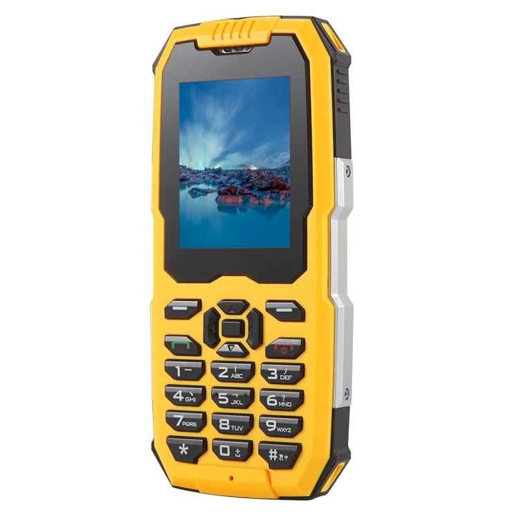 Snopow M2 Plus Rugged Phone, 1GB+8GB, IP68 Waterproof Dustproof Shockproof, 2500mAh Battery, 2.4 inch Android 6.0 MTK6737V/WM Quad Core up to 1.1GHz, 21 Keys, Network: 4G, Dual SIM