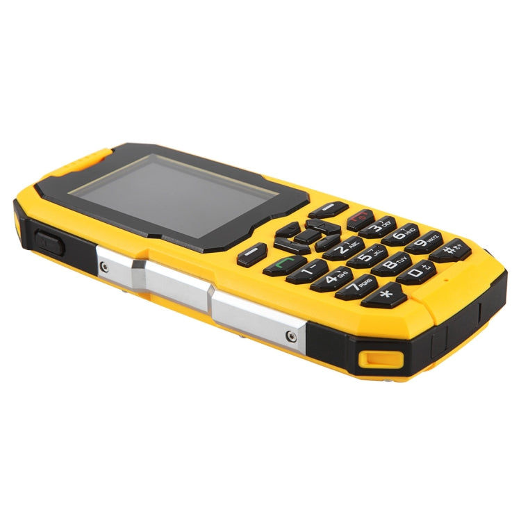 Snopow M2 Plus Rugged Phone, 1GB+8GB, IP68 Waterproof Dustproof Shockproof, 2500mAh Battery, 2.4 inch Android 6.0 MTK6737V/WM Quad Core up to 1.1GHz, 21 Keys, Network: 4G, Dual SIM