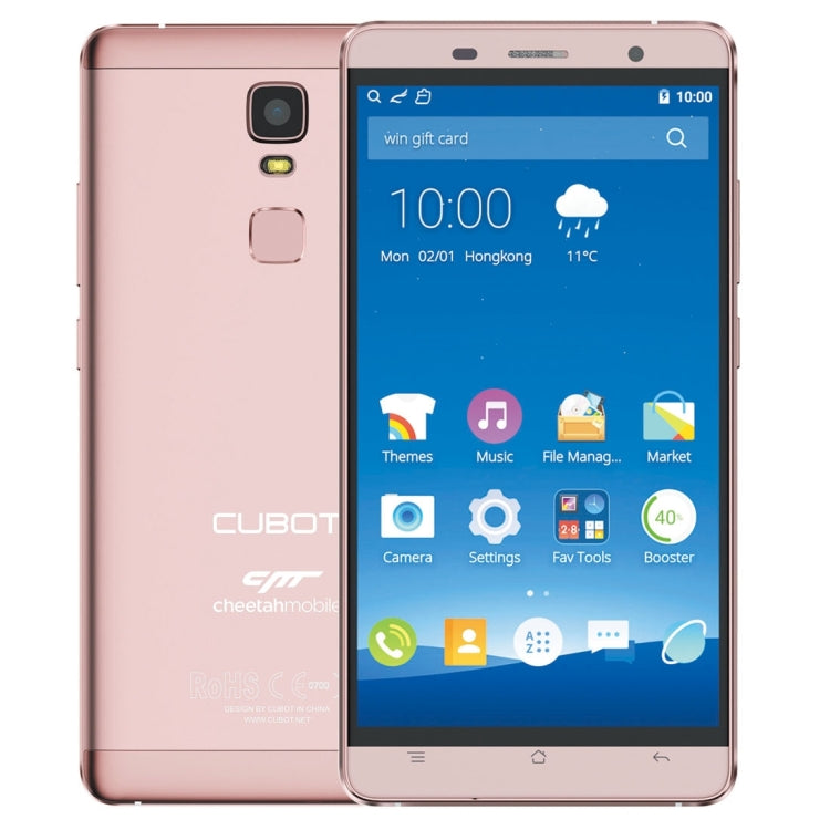 [HK Warehouse] CUBOT CHEETAH, 3GB+32GB, Fingerprint Identification, 5.5 inch Android 6.0 MTK6753 Octa-Core 1.3GHz, Network: 4G