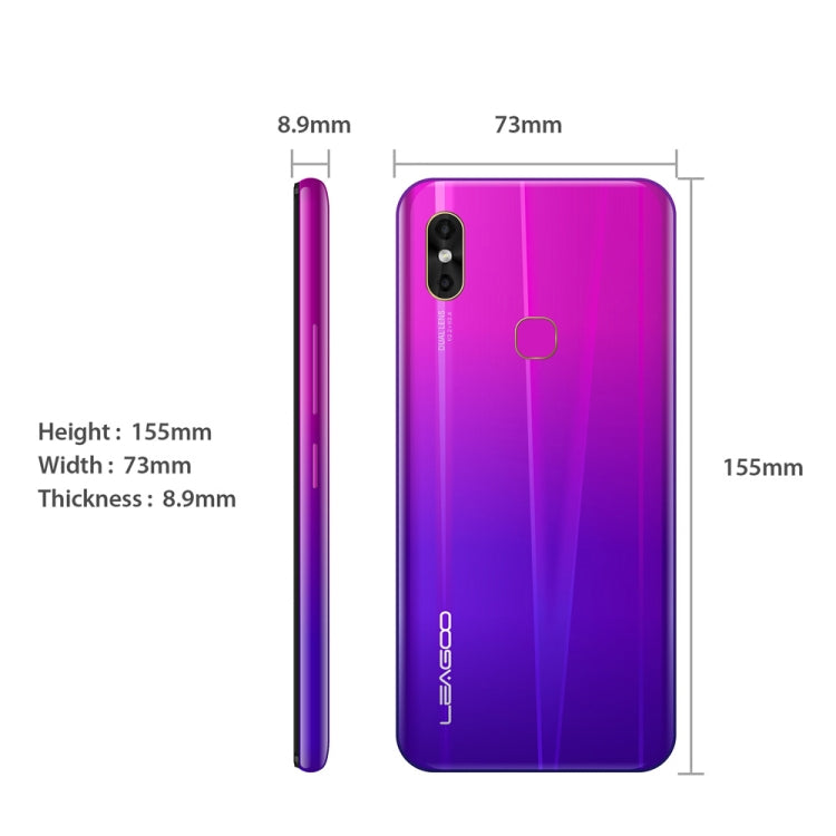 [HK Warehouse] LEAGOO M13, 4GB+32GB, Dual Back Cameras, Face ID & Fingerprint Identification, 6.1 inch Water-drop Screen Android 9.0 MTK6761 Quad Core up to 2.0GHz, Network: 4G, Dual SIM, OTG