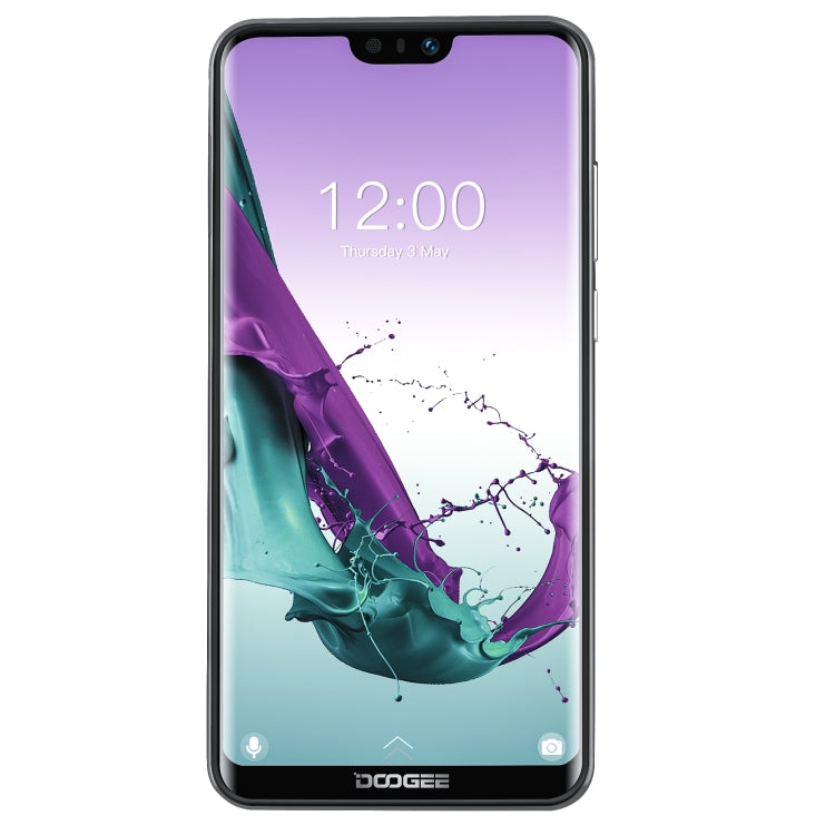 [HK Warehouse] DOOGEE N10, 3GB+32GB, Dual Back Cameras, Face ID & Fingerprint Identification,  5.84 inch Notch Screen Android 8.1 Oreo SC9863A Octa Core up to 1.6GHz, Network: 4G, OTG, Dual SIM (Phantom Purple)