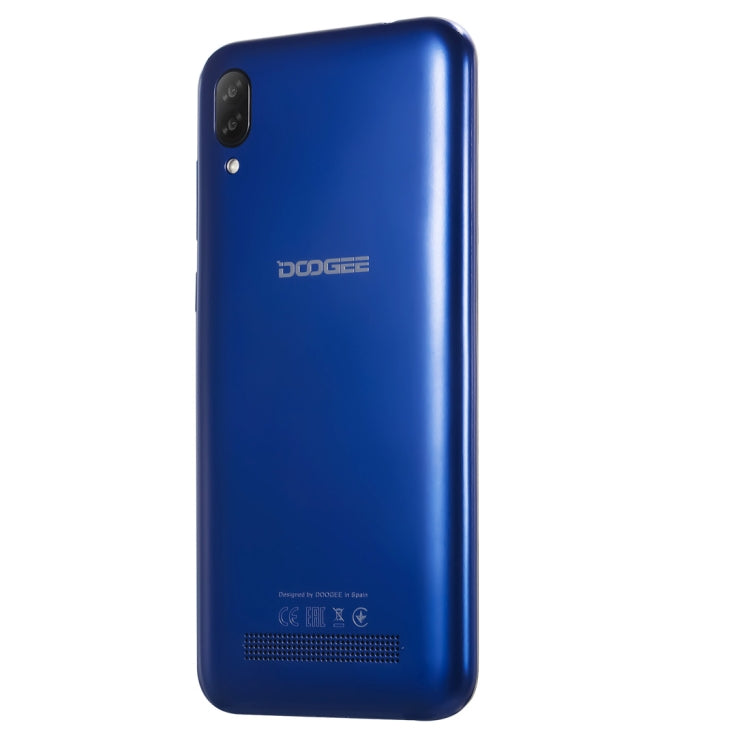 [HK Warehouse] DOOGEE Y8C, 1GB+16GB, Dual Back Cameras, Face ID,  6.1 inch Water-drop Screen Android 8.1 Oreo MTK6580 Quad Core up to 1.3GHz, Network: 3G,  OTA, Dual SIM