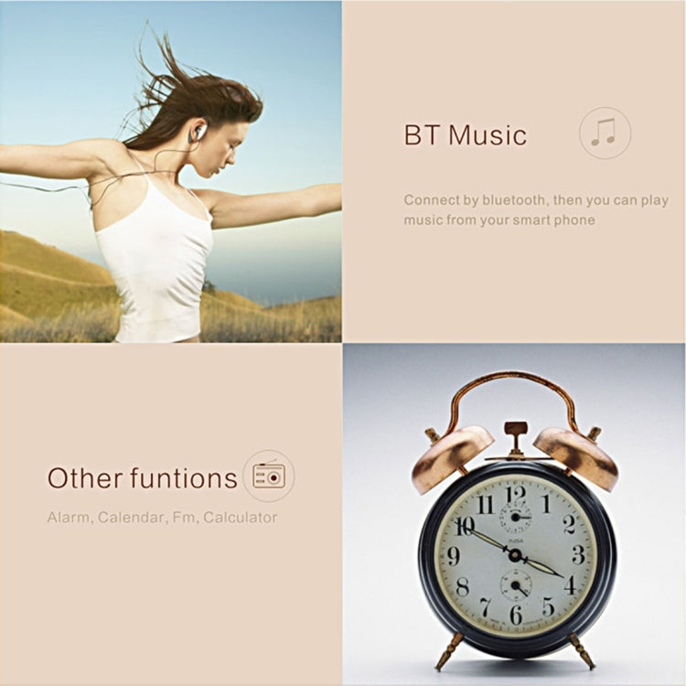 AIEK A6 Card Mobile Phone 8GB, Network: 2G, 6.8mm Ultra Thin Pocket Mini Slim Card Phone, Support Wechat, QQ, Pedometer, MP3, Bluetooth 3.0, FM Radio, Calendar, Calculator, Alarm, Size: 88 x 54 x 6.8 mm
