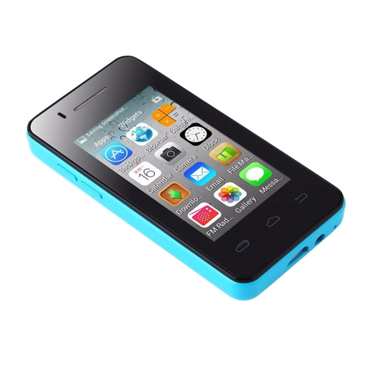 Melrose S1 Card Mobile Phone, 256MB+512MB, Pocket Mini Card Phone, 2.4 inch Touch Screen Android 4.2 MTK6572 Dual Core 1.0GHz, Support WiFi, BT, FM, Alarm, MP3 Music, Calendar, Calculator, Dual SIM Card, Network: 2G