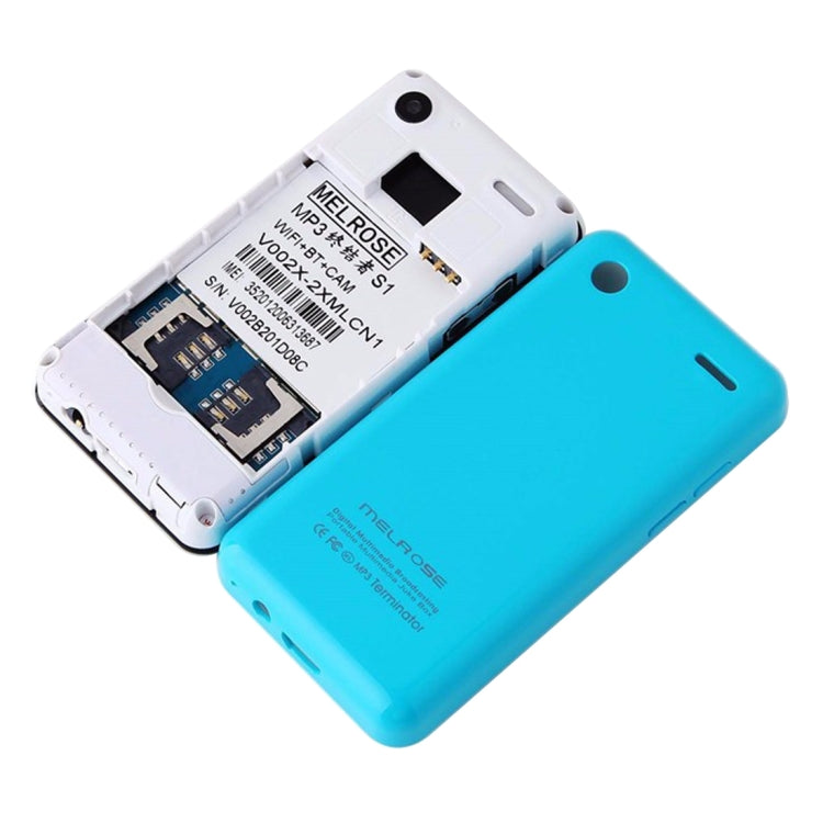 Melrose S1 Card Mobile Phone, 256MB+512MB, Pocket Mini Card Phone, 2.4 inch Touch Screen Android 4.2 MTK6572 Dual Core 1.0GHz, Support WiFi, BT, FM, Alarm, MP3 Music, Calendar, Calculator, Dual SIM Card, Network: 2G