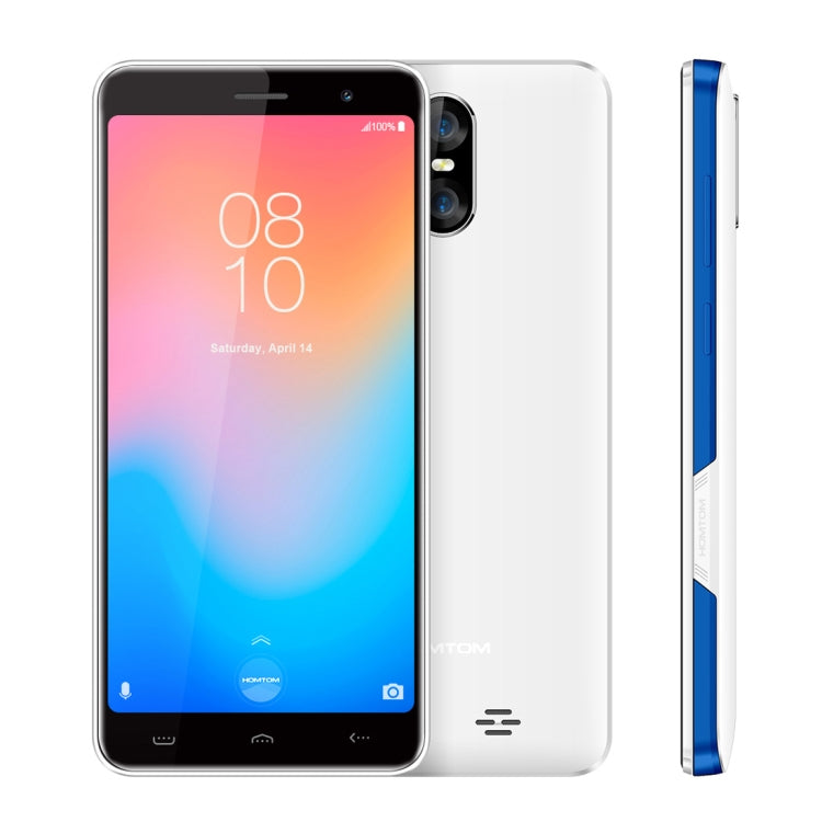 [HK Warehouse] HOMTOM C13, 1GB+8GB, Dual Back Cameras, 5.0 inch Android GO MTK6580M Quad Core up to 1.3GHz, Network: 3G, OTA, Dual SIM