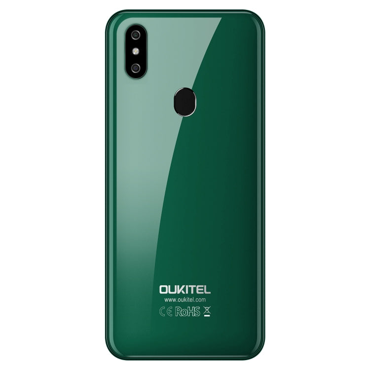 [HK Warehouse] OUKITEL C15 Pro, 2GB+16GB, Dual Back Cameras, Face ID & Fingerprint Identification, 6.088 inch 2.5D Water-drop Screen Android 9.0 Pie MTK6761 Quad Core up to 2.0GHz, Network: 4G, Dual SIM, OTG, VoLTE