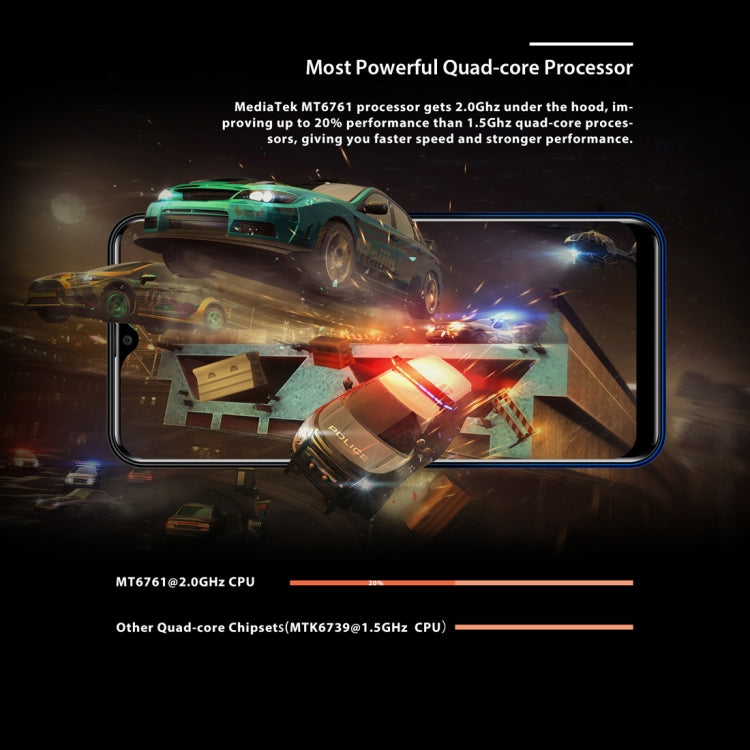 [HK Warehouse] OUKITEL C15 Pro, 2GB+16GB, Dual Back Cameras, Face ID & Fingerprint Identification, 6.088 inch 2.5D Water-drop Screen Android 9.0 Pie MTK6761 Quad Core up to 2.0GHz, Network: 4G, Dual SIM, OTG, VoLTE