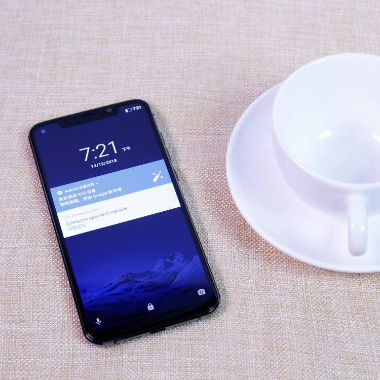 [HK Warehouse] LEAGOO S10,  6GB+128GB, Dual Back Cameras, Face & In-Display Fingerprint Identification, 4050mAh Battery, 6.21 inch Android 8.1 MTK6771 Helio P60 Octa Core up to 2.0GHz, Network: 4G, OTG, Dual SIM(Gradient Blue)