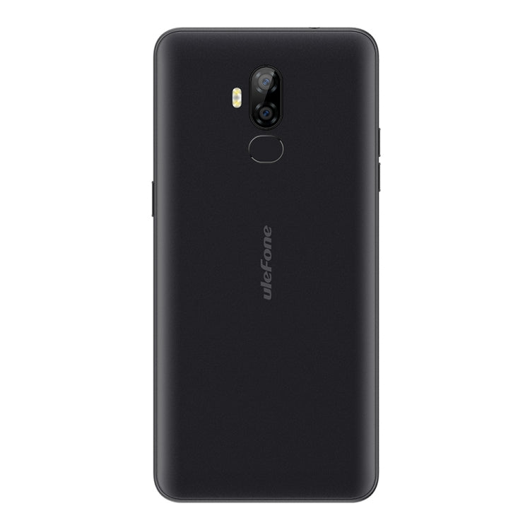 [HK Warehouse] Ulefone P6000 Plus, 3GB+32GB, Dual Back Cameras, Face ID & Fingerprint Identification, 6.0 inch Android 9.0 MTK6739WW Quad-core 64-bit up to 1.5GHz, Network: 4G, Dual SIM, OTG (Black)