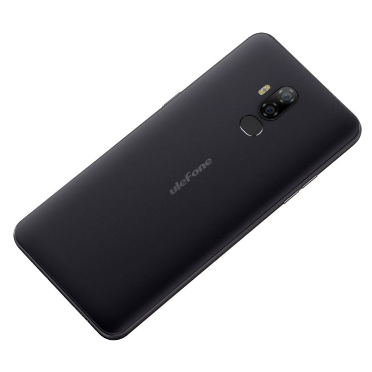 [HK Warehouse] Ulefone P6000 Plus, 3GB+32GB, Dual Back Cameras, Face ID & Fingerprint Identification, 6.0 inch Android 9.0 MTK6739WW Quad-core 64-bit up to 1.5GHz, Network: 4G, Dual SIM, OTG (Black)