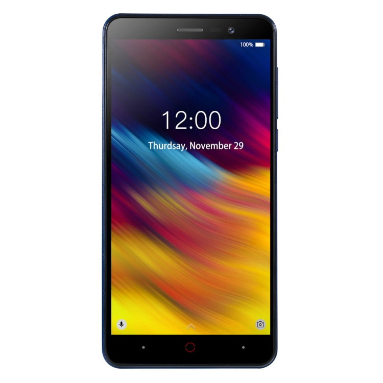 [HK Warehouse] DOOGEE X100, 1GB+8GB, 4200mAh Battery, 5.0 inch Android 8.1 GO MTK6580A Quad Core up to 1.3GHz, Network: 3G, OTA, Dual SIM(Blue)
