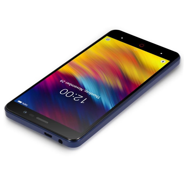 [HK Warehouse] DOOGEE X100, 1GB+8GB, 4200mAh Battery, 5.0 inch Android 8.1 GO MTK6580A Quad Core up to 1.3GHz, Network: 3G, OTA, Dual SIM(Blue)