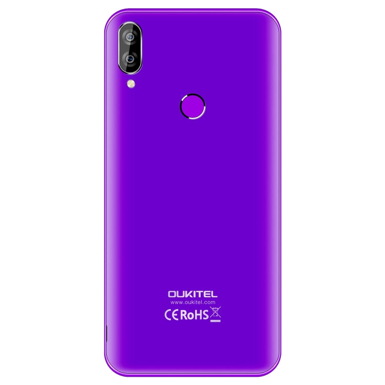 [HK Warehouse] OUKITEL C16 Pro, 3GB+32GB, Dual Back Cameras, Face ID & Fingerprint Identification, 5.71 inch Water-drop Screen Android 9.0 Pie MTK6761P Quad Core up to 2.0GHz, Network: 4G, Dual SIM
