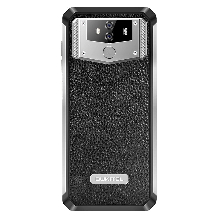 [HK Warehouse] OUKITEL K12, 6GB+64GB, Dual Back Cameras, Face ID & Fingerprint Identification, 10000mAh Battery, 6.3 inch Android 9.0 MTK6765 Helio P35 Octa Core up to 2.3GHz, Network: 4G, OTG, NFC(Black)