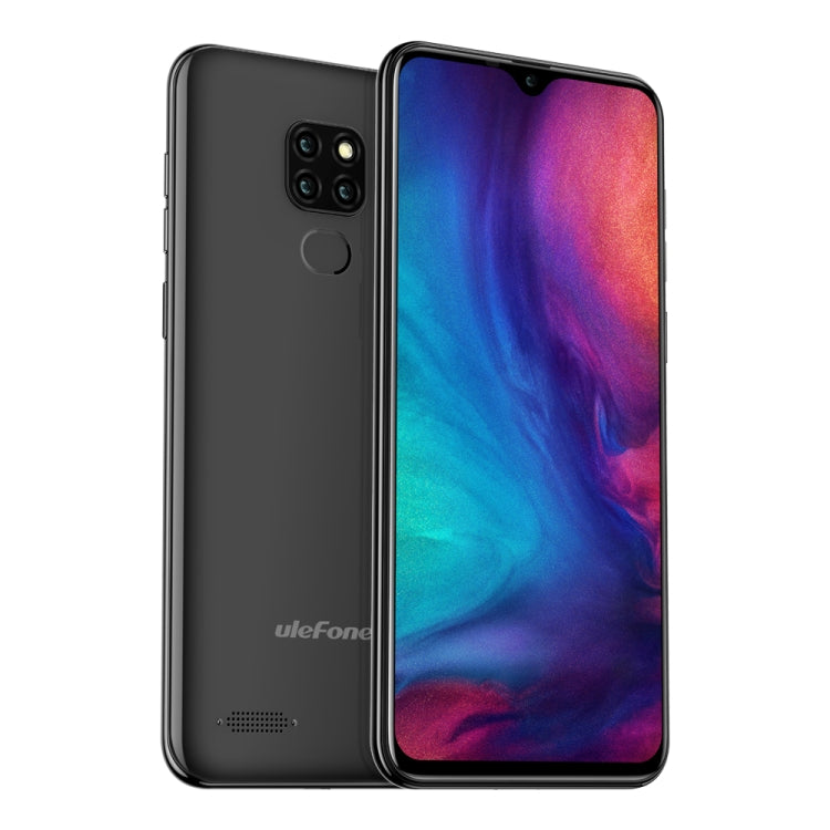 [HK Warehouse] Ulefone Note 7P, 3GB+32GB, Triple Rear Cameras & Face Unlock & Fingerprint ID Identification, 6.1 inch Waterdrop Screen,  Android 9.0 MT6761 Quad-core 64-bit 2.0GHz, Network: 4G, Dual SIM & OTG