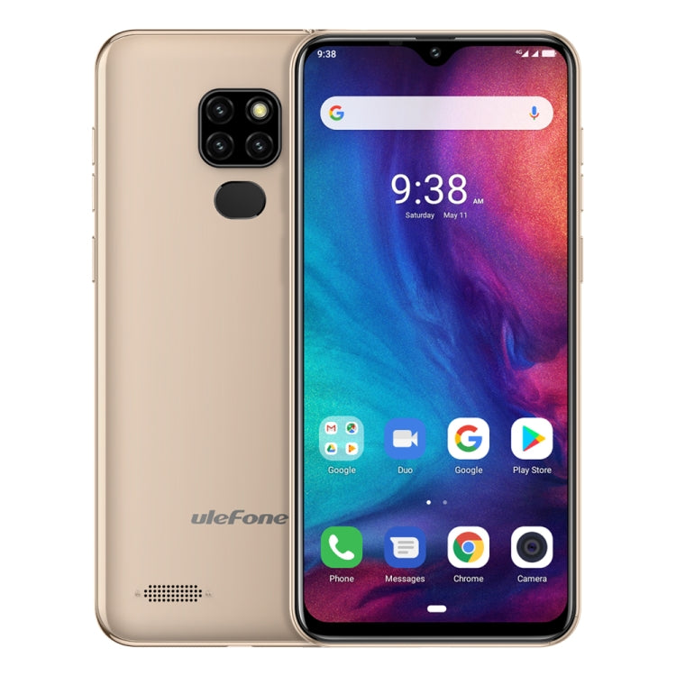 [HK Warehouse] Ulefone Note 7P, 3GB+32GB, Triple Rear Cameras & Face Unlock & Fingerprint ID Identification, 6.1 inch Waterdrop Screen,  Android 9.0 MT6761 Quad-core 64-bit 2.0GHz, Network: 4G, Dual SIM & OTG