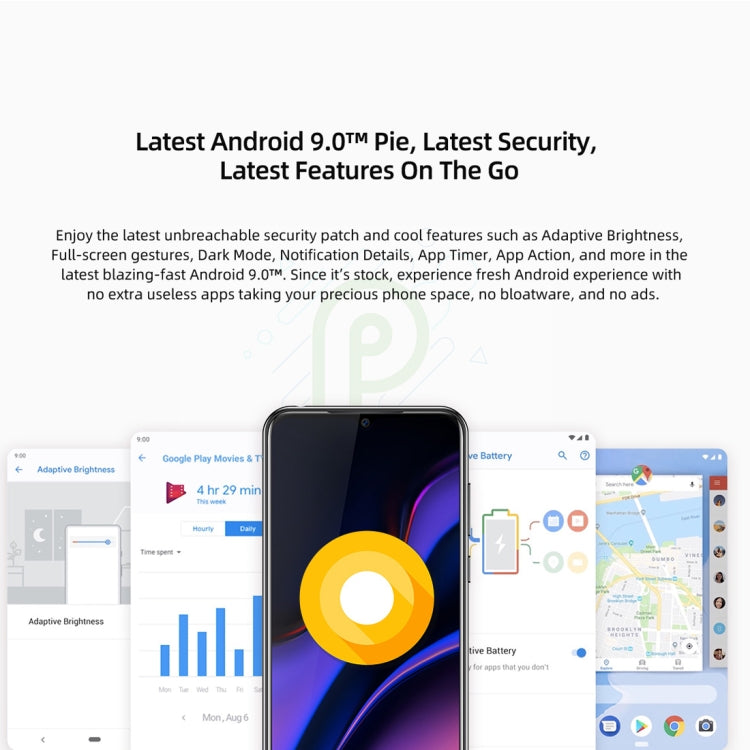 [HK Warehouse] DOOGEE N20, 4GB+64GB, Triple Back Cameras, Fingerprint Identification, 4350mAh Battery, 6.3 inch Waterdrop Notch Screen Android 9.0 Pie MTK6763V Octa Core up to 2.0GHz, Network: 4G, Dual SIM