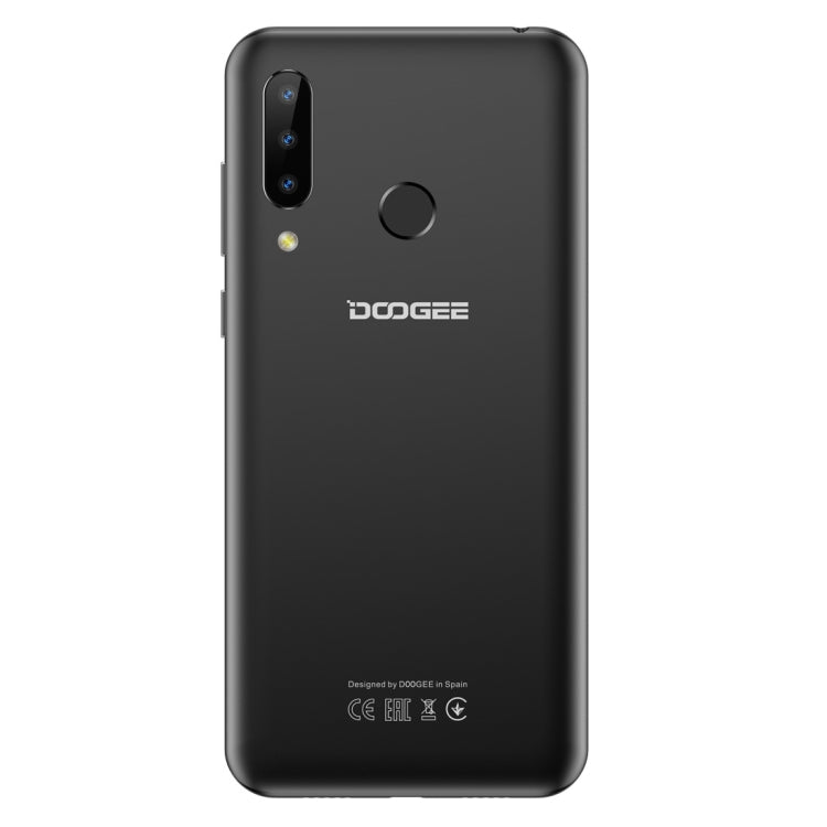 [HK Warehouse] DOOGEE N20, 4GB+64GB, Triple Back Cameras, Fingerprint Identification, 4350mAh Battery, 6.3 inch Waterdrop Notch Screen Android 9.0 Pie MTK6763V Octa Core up to 2.0GHz, Network: 4G, Dual SIM