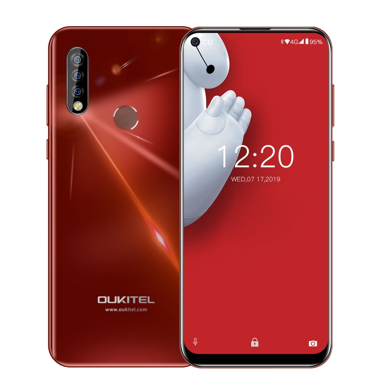 [HK Warehouse] OUKITEL C17 Pro, 4GB+64GB, Dual Triple Cameras, Face ID & Fingerprint Identification, 6.35 inch Pole-notch Screen Android 9.0 Pie MTK6763 Octa-core up to 2.0GHz, Network: 4G, Dual SIM