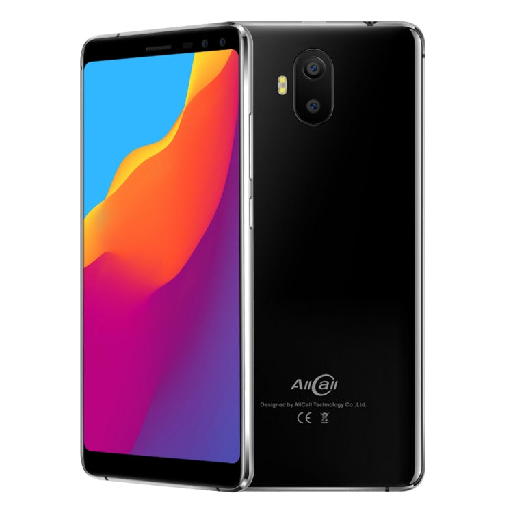 AllCall S1, 2GB+16GB, Dual Back Cameras + Dual Front Cameras, 5000mAh Battery, 5.5 inch Android 8.1 MTK6580A Quad Core, Network: 3G, OTG, Dual SIM