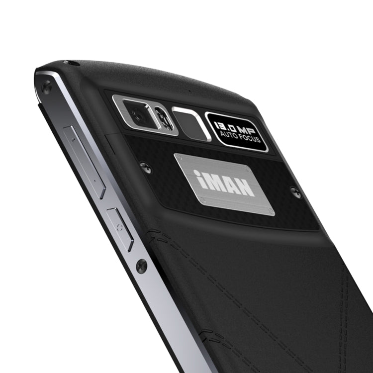 iMAN Victor Waterproof Phone 32GB, Network: 4G, IP67 Waterproof Dustproof Shockproof, Fingerprint Recognition, 4800mAh Big Battery, 5 inch Corning Gorilla Glass 3 Screen Android 6.0 MT6755 Octa Core 2.0GHz, RAM: 3GB(Black)