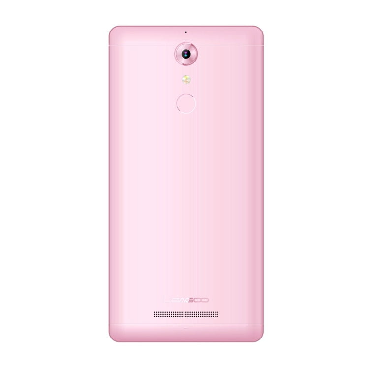 [HK Warehouse] LEAGOO T1 Stylish Selfie Phone 16GB, Network: 4G, Smart Selfie 2.0, 0.19s Fingerprint ID 3.0, 5.0 inch 2.5D Arc IPS Display, LEAGOO OS 2.0 Based on Android 6.0 OS, MT6737 Quad Core, RAM: 2GB(Pink)