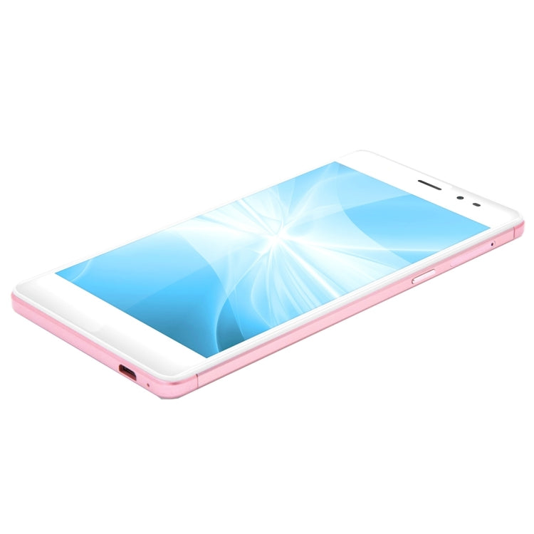 [HK Warehouse] LEAGOO T1 Stylish Selfie Phone 16GB, Network: 4G, Smart Selfie 2.0, 0.19s Fingerprint ID 3.0, 5.0 inch 2.5D Arc IPS Display, LEAGOO OS 2.0 Based on Android 6.0 OS, MT6737 Quad Core, RAM: 2GB(Pink)