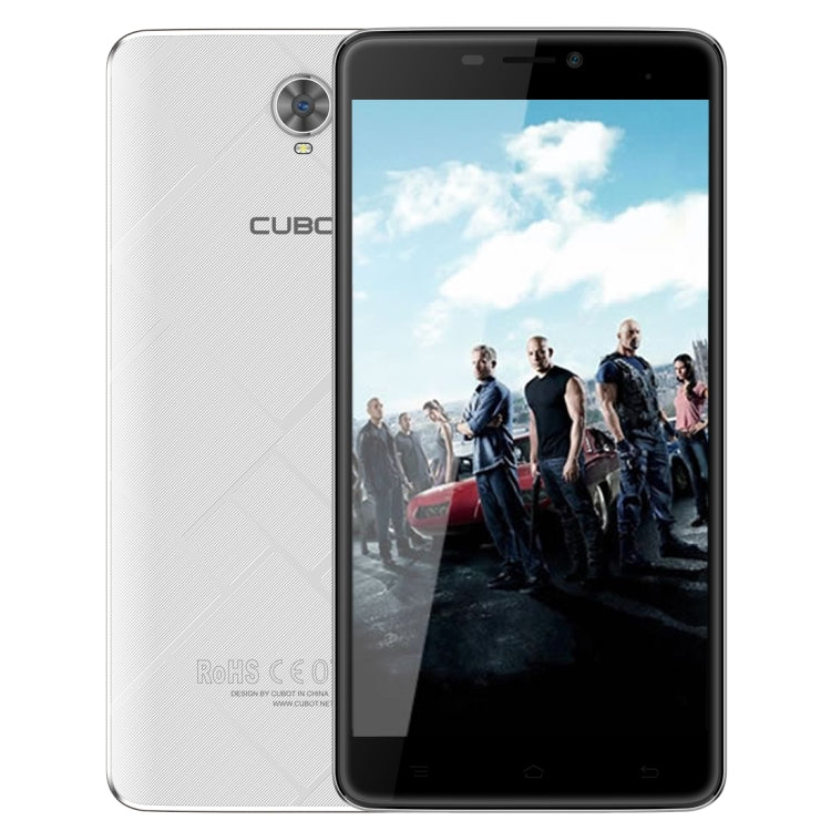 [HK Warehouse] CUBOT Max 32GB, Network: 4G, 4100mAh Big Battery, Support 2.4GHz / 5GHz Dual Band WiFi, 6.0 inch Big IPS Screen Display, Android 6.0 OS, MT6753A Octa Core, RAM: 3GB(White)