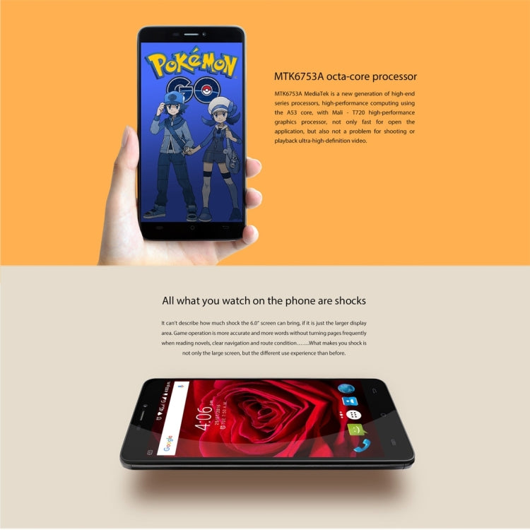 [HK Warehouse] CUBOT Max 32GB, Network: 4G, 4100mAh Big Battery, Support 2.4GHz / 5GHz Dual Band WiFi, 6.0 inch Big IPS Screen Display, Android 6.0 OS, MT6753A Octa Core, RAM: 3GB(White)