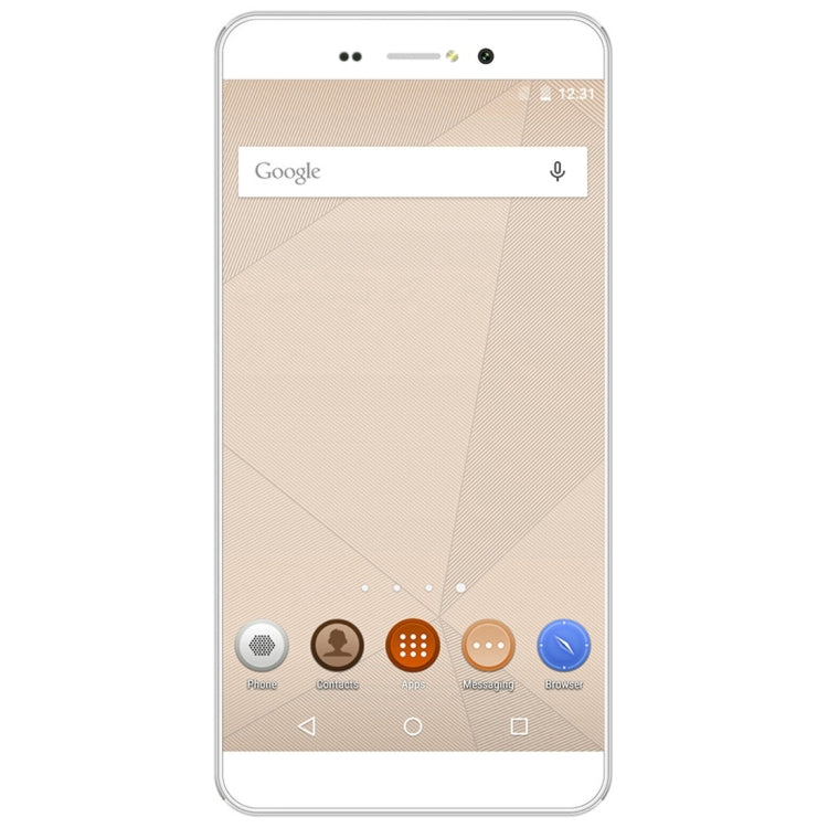 [HK Warehouse] BLUBOO Picasso, 2GB+16GB, 5.0 inch Android 6.0 MTK6735 Quad Core up to 1.3GHz, Network: 4G, Dual SIM(Gold)
