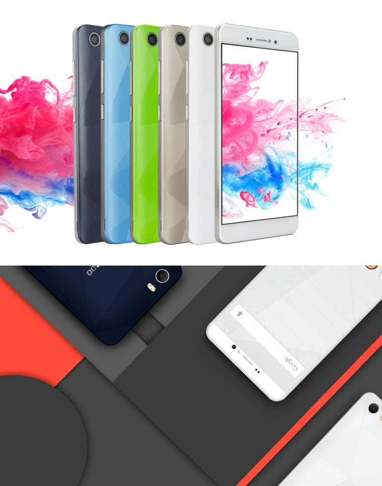 [HK Warehouse] BLUBOO Picasso, 2GB+16GB, 5.0 inch Android 6.0 MTK6735 Quad Core up to 1.3GHz, Network: 4G, Dual SIM(Gold)