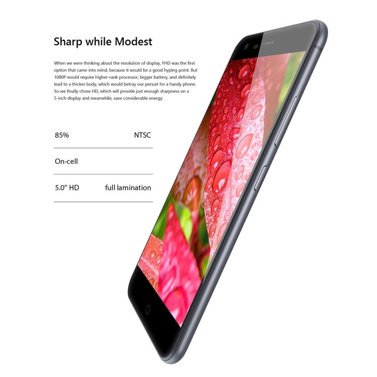 [HK Warehouse] Ulefone Paris Lite, 1GB+16GB, 5.0 inch 2.5D Arc Corning Gorilla Glass 3 Android 6.0 MTK6850A Quad-core up to 1.2GHz, Network: 3G, OTG, Dual SIM