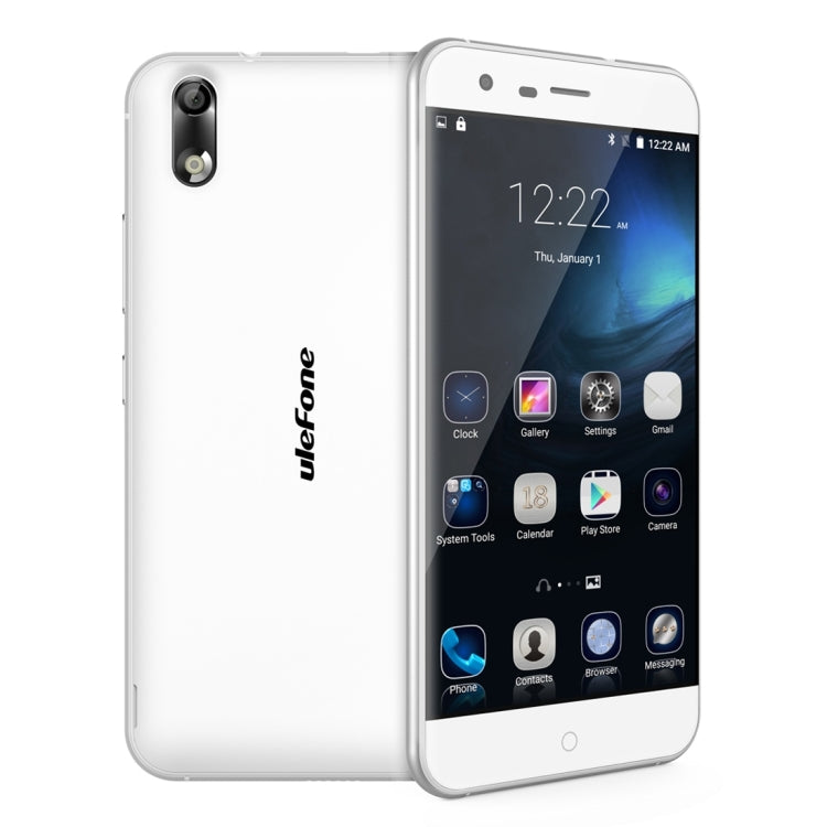 [HK Warehouse] Ulefone Paris Lite, 1GB+16GB, 5.0 inch 2.5D Arc Corning Gorilla Glass 3 Android 6.0 MTK6850A Quad-core up to 1.2GHz, Network: 3G, OTG, Dual SIM