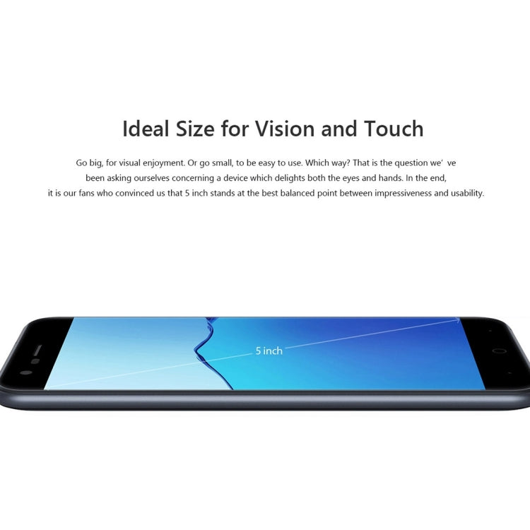 [HK Warehouse] Ulefone Paris Lite, 1GB+16GB, 5.0 inch 2.5D Arc Corning Gorilla Glass 3 Android 6.0 MTK6850A Quad-core up to 1.2GHz, Network: 3G, OTG, Dual SIM