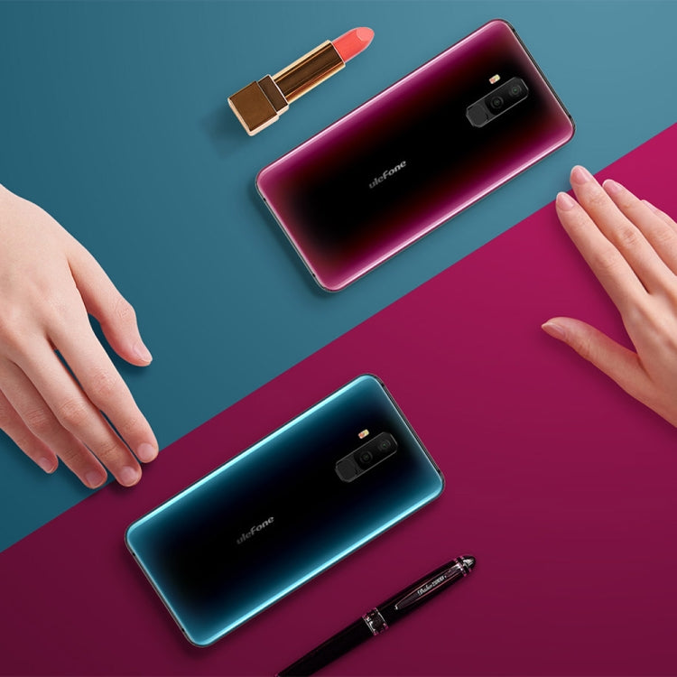 [HK Warehouse] Ulefone T2, Global Dual 4G, 6GB+128GB, Dual Back Cameras, Face ID & Fingerprint Identification, 4200mAh Battery, 6.7 inch Android 9.0 MTK6771T Helio P70 Octa Core 64-bit up to 2.1GHz, Network: 4G, OTG, NFC, Dual SIM, Wireless Charging