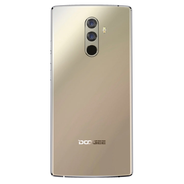 [HK Warehouse] DOOGEE MIX 2, 6GB+128GB, Dual Back Cameras + Dual Front Cameras, Fingerprint Identification, 4060mAh Battery, 5.99 inch Android 7.1 Helio P25 Octa Core 1.64GHz + 2.5GHz, Network: 4G, OTA, Dual SIM (Gold)