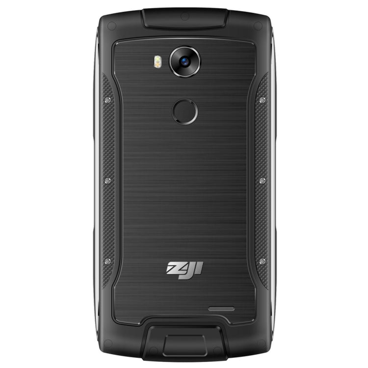 [HK Warehouse] ZOJI Z7 Triple Proofing Phone, 2GB+16GB, IP68 Waterproof Dustproof Shockproof, Fingerprint Unlock, 5.0 inch 2.5D Android 6.0 MTK6737 Quad Core up to 1.3GHz, Network: 4G, OTA, GPS, BT, WiFi, FM, Dual SIM(Black)