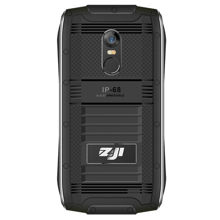 [HK Warehouse] ZOJI Z6 Triple Proofing Phone, 1GB+8GB, IP68 Waterproof Dustproof Shockproof, Fingerprint Unlock, 4.7 inch Android 6.0 MTK6580 Quad Core up to 1.3GHz, Network: 3G, OTA, GPS, BT, WiFi, FM, Dual SIM(Black)