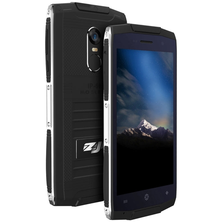 [HK Warehouse] ZOJI Z6 Triple Proofing Phone, 1GB+8GB, IP68 Waterproof Dustproof Shockproof, Fingerprint Unlock, 4.7 inch Android 6.0 MTK6580 Quad Core up to 1.3GHz, Network: 3G, OTA, GPS, BT, WiFi, FM, Dual SIM(Black)