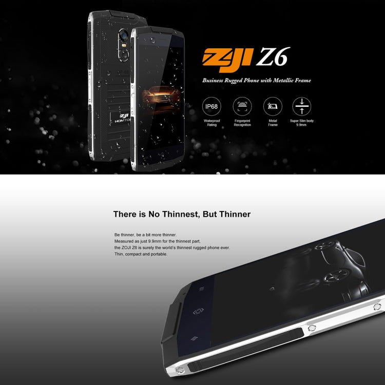 [HK Warehouse] HOMTOM ZOJI Z6 Triple Proofing Phone, 1GB+8GB, IP68 Waterproof Dustproof Shockproof, Fingerprint Unlock, 4.7 inch Android 6.0 MTK6580 Quad Core up to 1.3GHz, Network: 3G, OTA, GPS, BT, WiFi, FM, Dual SIM(Green)