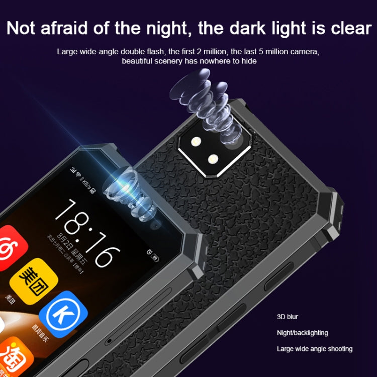 MELROSE 2019 END with Fingerprint, 1GB+8GB, 3.46 inch, Android 8.1 MTK6739V/WA Quad Core up to 1.28GHz, Support Bluetooth / WiFi /GPS, Network: 4G, Support Google Play