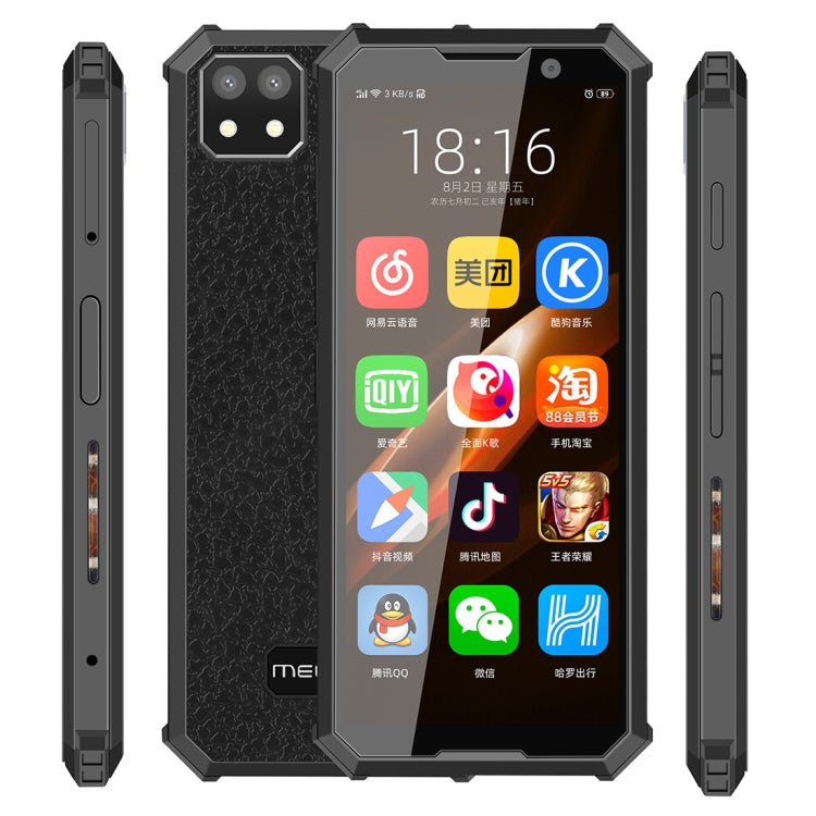 MELROSE 2019 END with Fingerprint, 1GB+8GB, 3.46 inch, Android 8.1 MTK6739V/WA Quad Core up to 1.28GHz, Support Bluetooth / WiFi /GPS, Network: 4G, Support Google Play